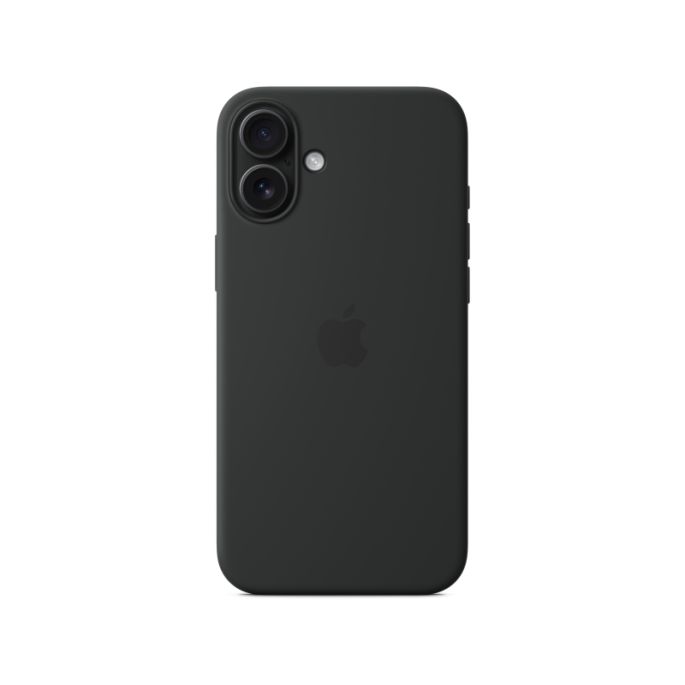 MYY93ZM/A Apple Silicone Case with MagSafe iPhone 16 Plus Black