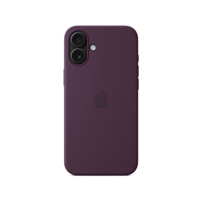 MYYD3ZM/A Apple Silicone Case with MagSafe iPhone 16 Plus Plum