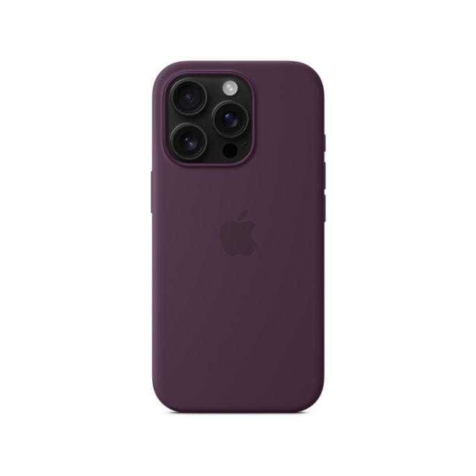 MYYM3ZM/A Apple Silicone Case with MagSafe iPhone 16 Pro Plum