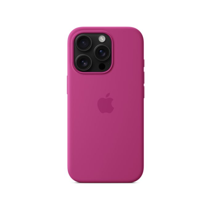 MYYN3ZM/A Apple Silicone Case with MagSafe iPhone 16 Pro Fuchsia