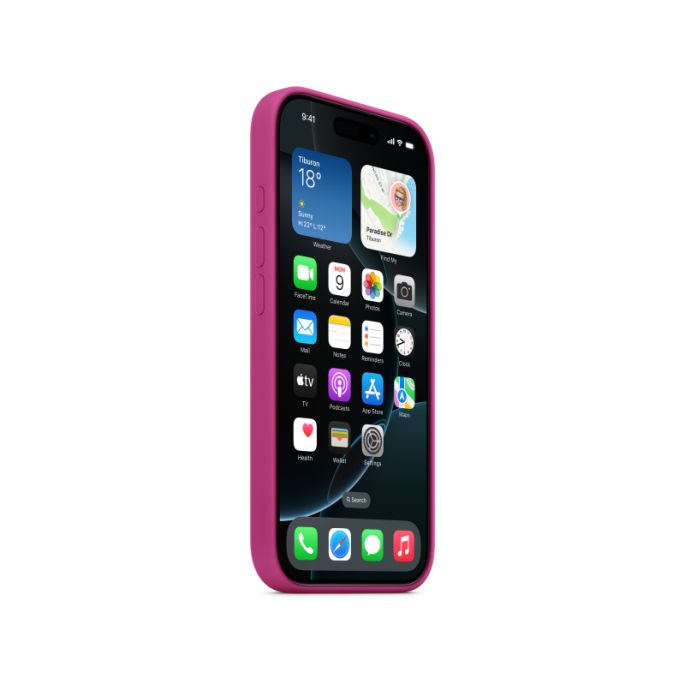 MYYX3ZM/A Apple Silicone Case with MagSafe iPhone 16 Pro Max Fuchsia