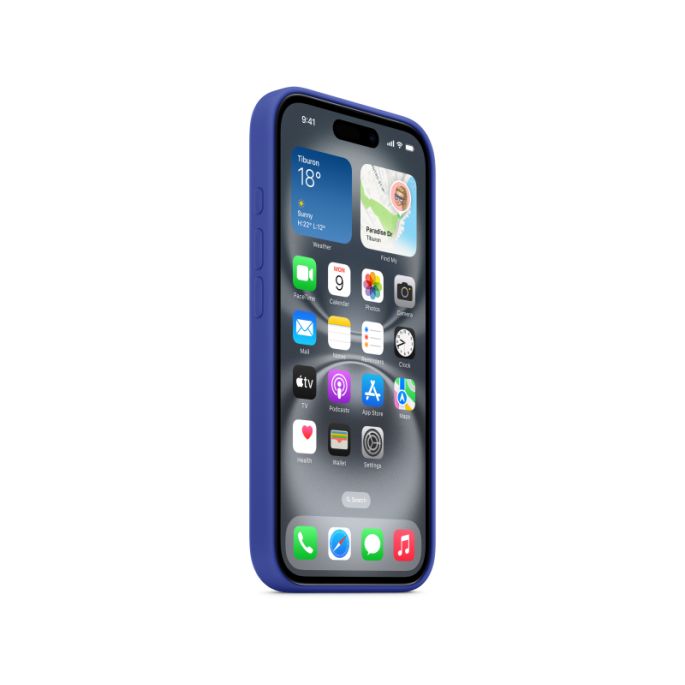 MYY63ZM/A Apple Silicone Case with MagSafe iPhone 16 Ultramarine