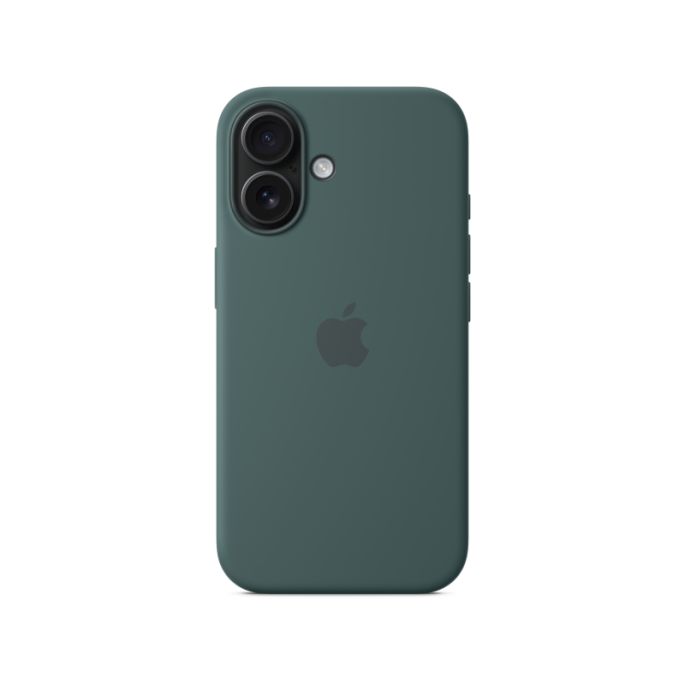 MYY83ZM/A Apple Silicone Case with MagSafe iPhone 16 Lake Green