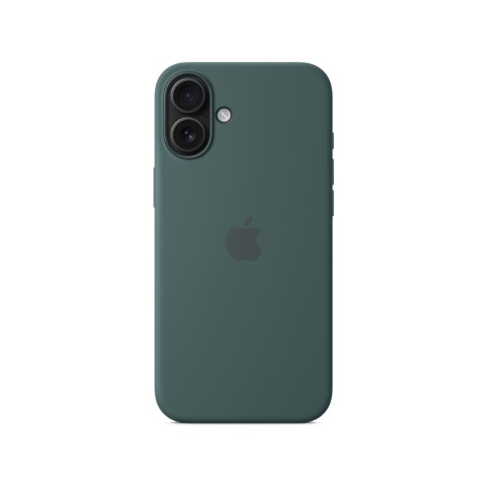 MYYH3ZM/A Apple Silicone Case with MagSafe iPhone 16 Plus Lake Green