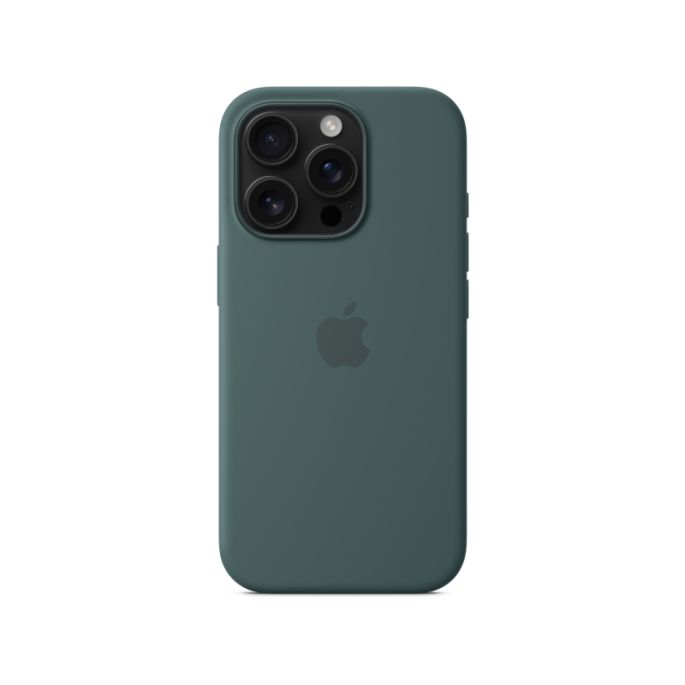 MYYR3ZM/A Apple Silicone Case with MagSafe iPhone 16 Pro Lake Green