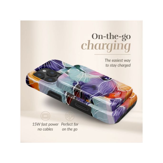 MIO 5000mAh Power Bank Magsafe Compatible Flowers - Glossy