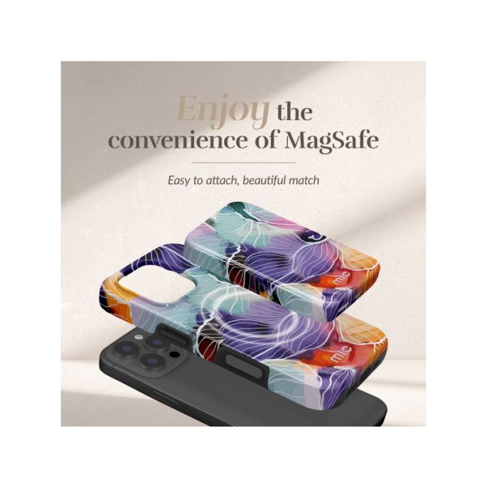 MIO 5000mAh Power Bank Magsafe Compatible Flowers - Glossy