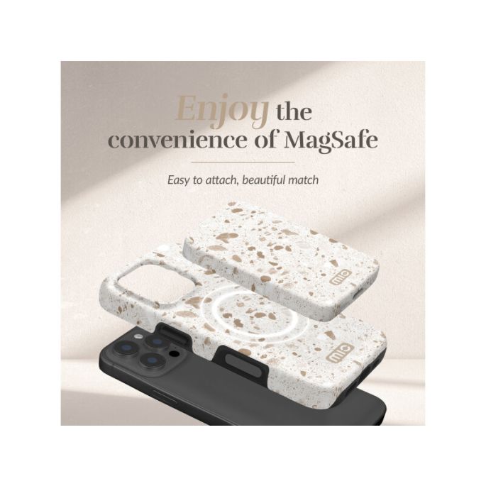 MIO 5000mAh Power Bank Magsafe Compatible Soft Terrazzo