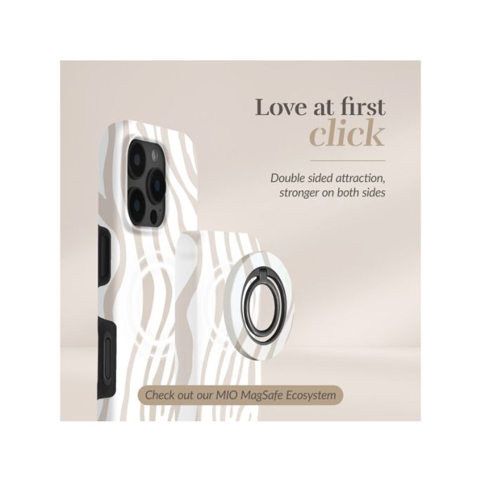 MIO 5000mAh Power Bank Magsafe Compatible Sandy Zebra