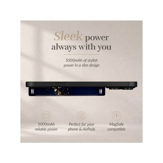 MIO 5000mAh Power Bank Magsafe Compatible Midnight Sparkle