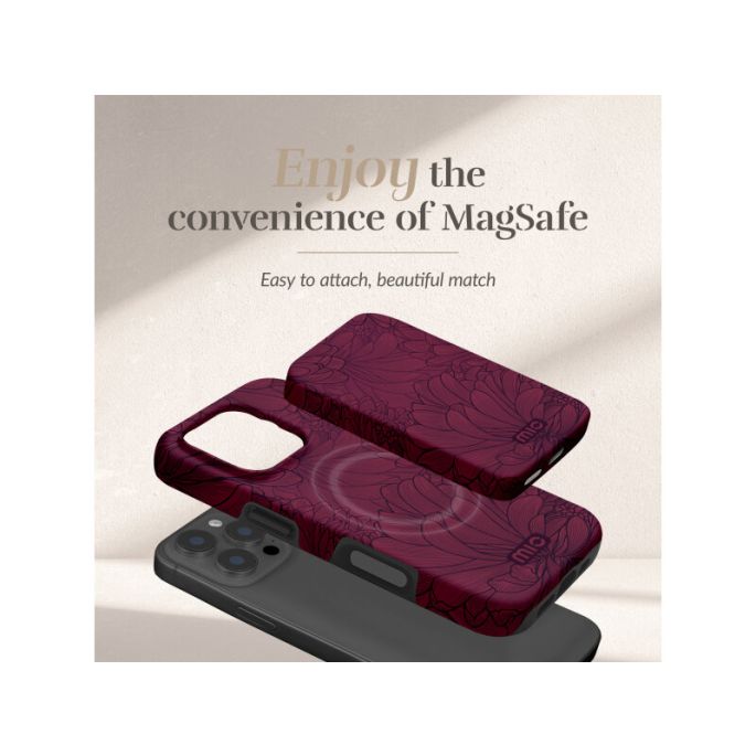 MIO 5000mAh Power Bank Magsafe Compatible Berry Blooms