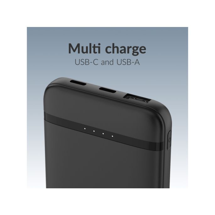 Mobilize Power Bank 5000mAh 10W Black