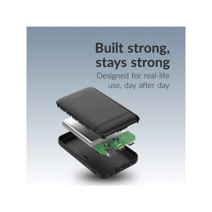 Mobilize Power Bank 5000mAh 10W Black