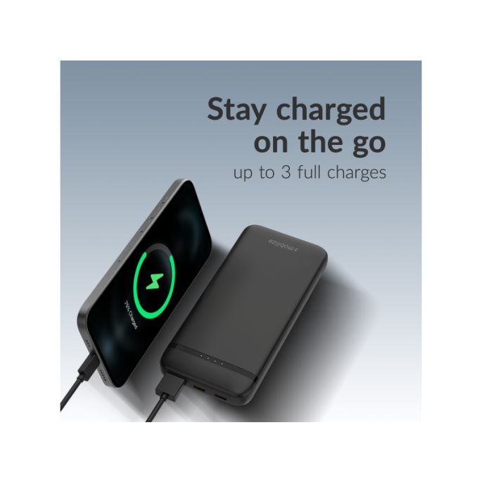 Mobilize Power Bank 10000mAh PD 20W Black