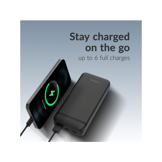 Mobilize Power Bank 20000mAh PD 20W Black