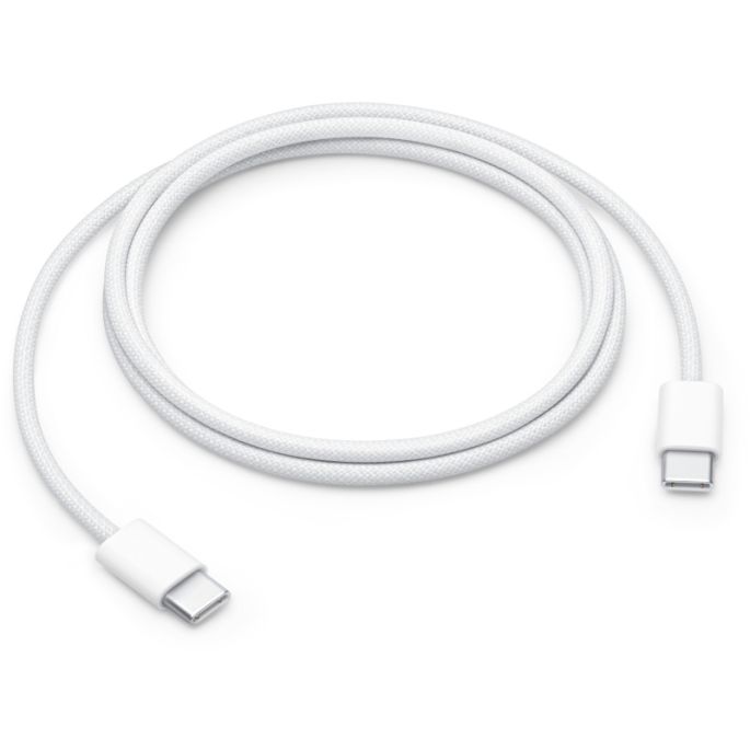 MW493ZM/A Apple Woven USB-C to USB-C Cable 60W 1m. White