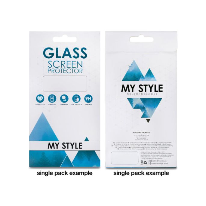 My Style Tempered Glass Screen Protector for Samsung Galaxy S25 Edge 5G Clear (10-Pack)