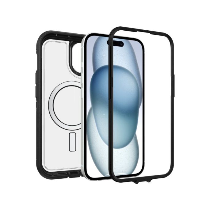 OtterBox Defender Series XT with Magnets Apple iPhone 13/14/15/16e Clear/Black