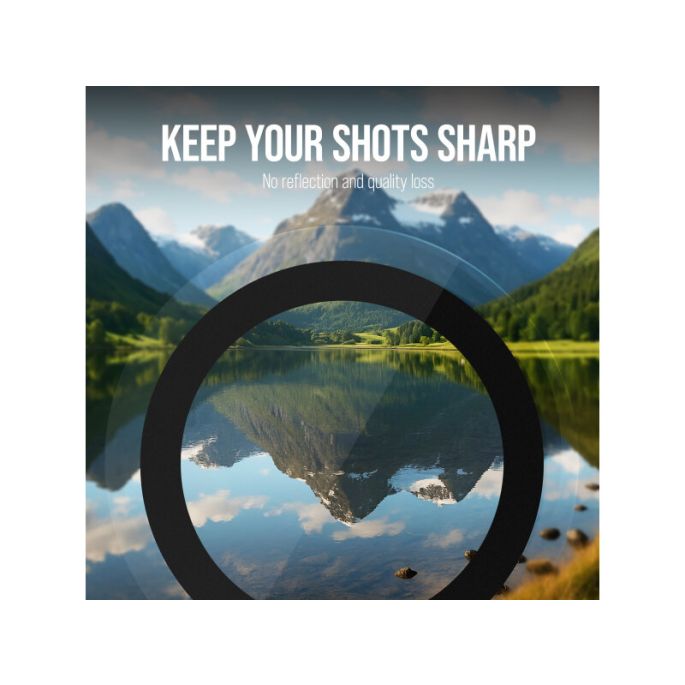 Striker Single Lens Glass Camera Protector - Transparent - Apple iPhone 13 Pro/13 Pro Max