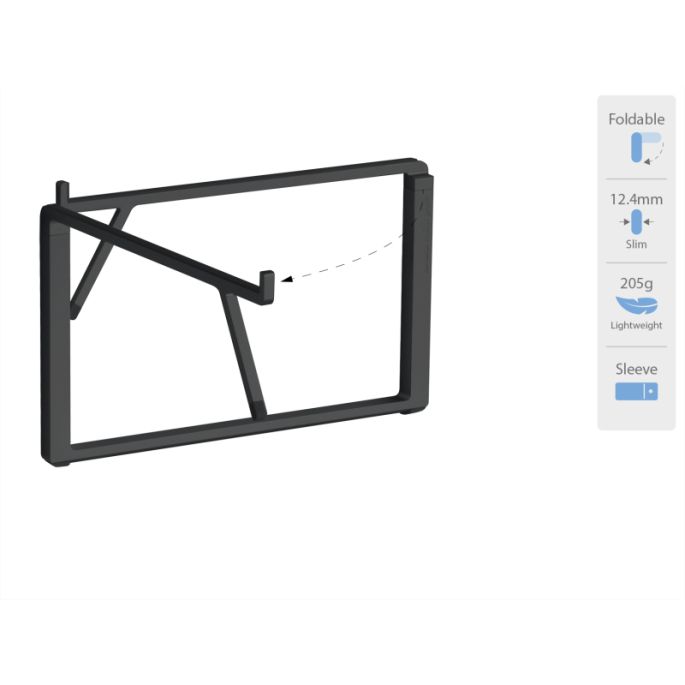 Rain Design mBar Pro+ Foldable Laptop Stand Black