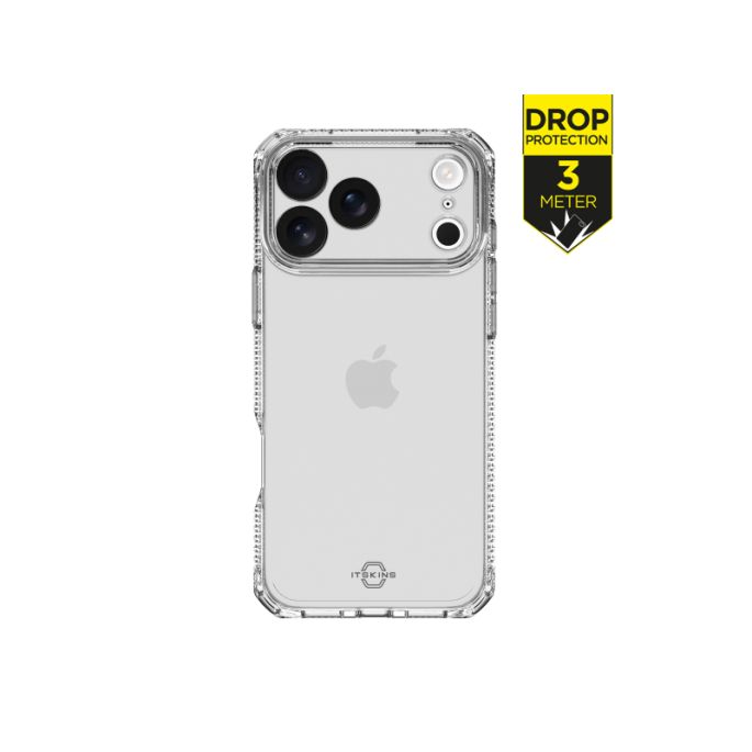 ITSKINS Level 2 SpectrumClear_R for Apple iPhone 17 Pro Transparent