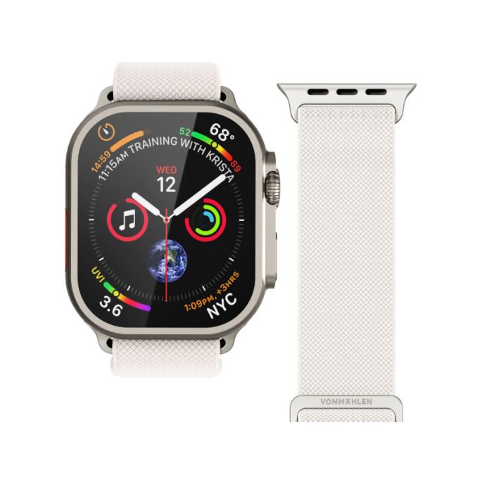 Vonmählen Classic Nylon Loop For Apple Watch 40 - 41 - 42mm One Size Cream