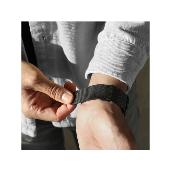 Vonmählen Milanese Loop 2 For Apple Watch 44 - 45 - 46 - 49mm One Size Black
