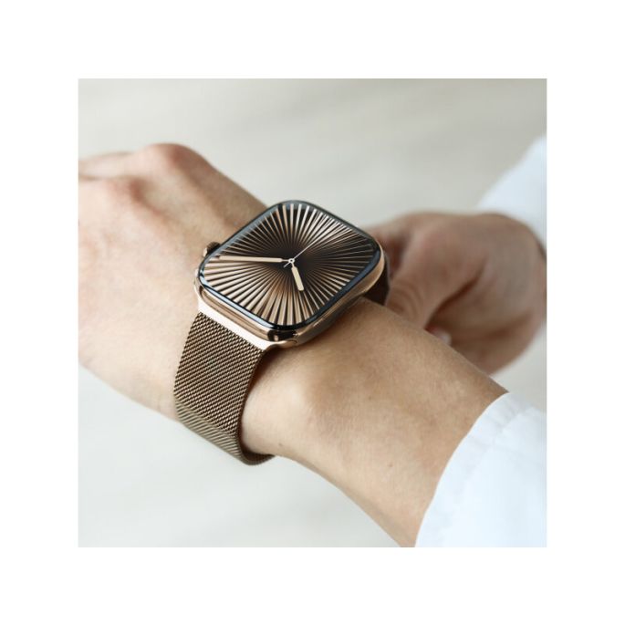 Vonmählen Milanese Loop 2 For Apple Watch 44 - 45 - 46 - 49mm One Size Sunset Gold