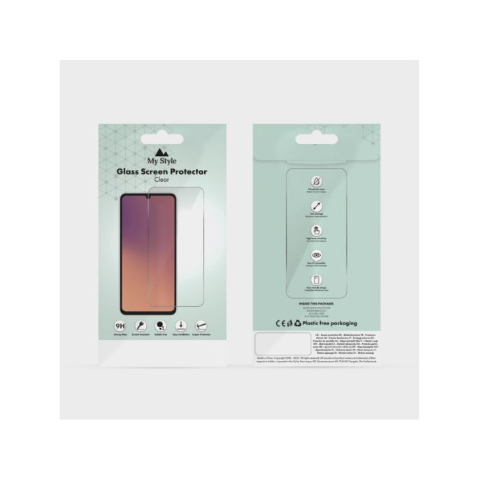 My Style Tempered Glass Screen Protector for Samsung Galaxy S25 FE 5G Clear (10-Pack)