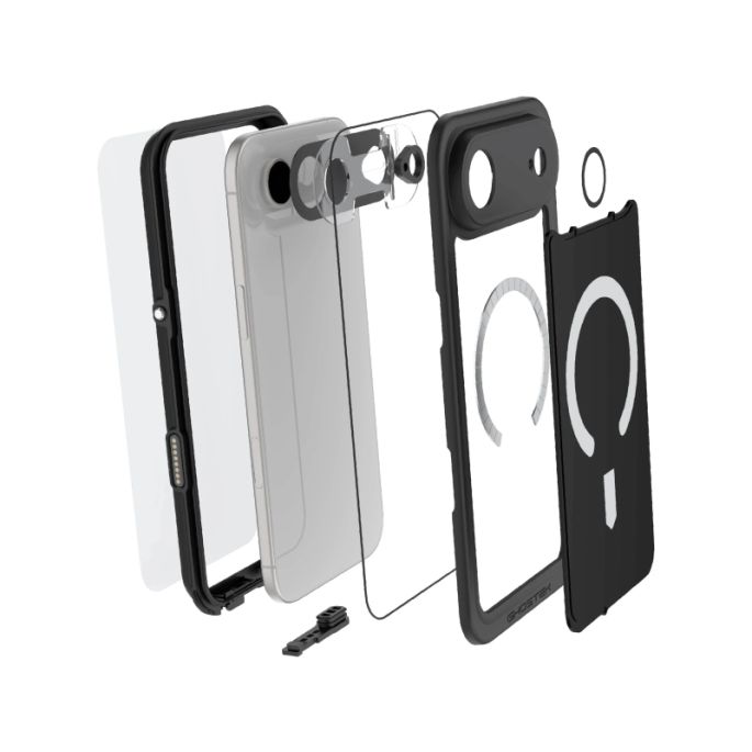 Ghostek Nautical Slim Waterproof MagSafe Case Apple iPhone Air Black