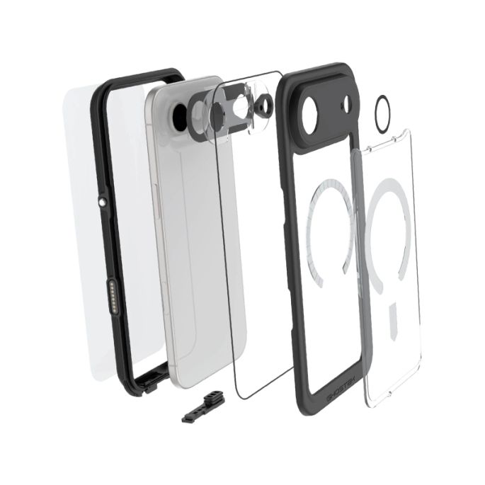 Ghostek Nautical Slim Waterproof MagSafe Case Apple iPhone Air Clear