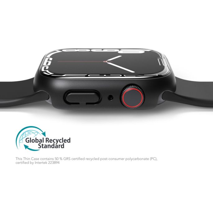 Vonmahlen Thin Case for Apple Watch SE/SE2/SE3 44mm Black