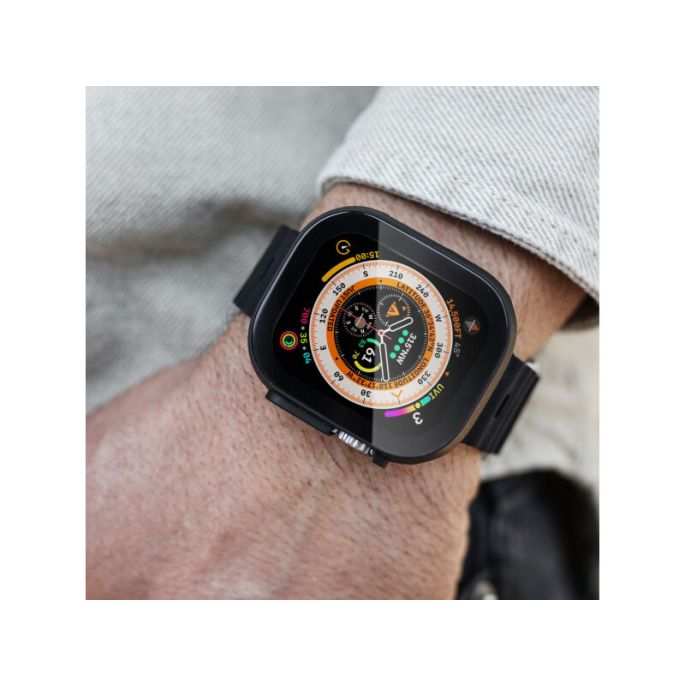 Vonmahlen Thin Case for Apple Watch Ultra 1/2/3 49mm Black