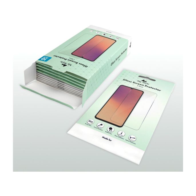 My Style Tempered Glass Screen Protector for Samsung Galaxy A37 5G/A57 5G Clear (10-Pack)