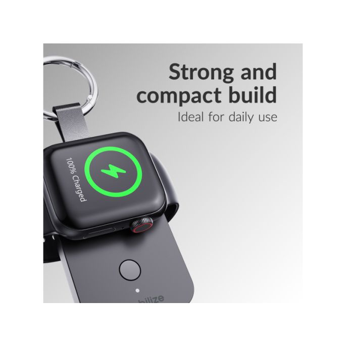 Mobilize Keychain Powerbank for Apple Watch 1000mAh 3W Black