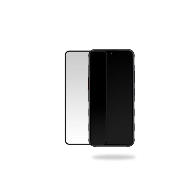 Mobilize Privacy Glass Screen Protector - Black Frame - for Samsung Galaxy Xcover7/Xcover7 Pro