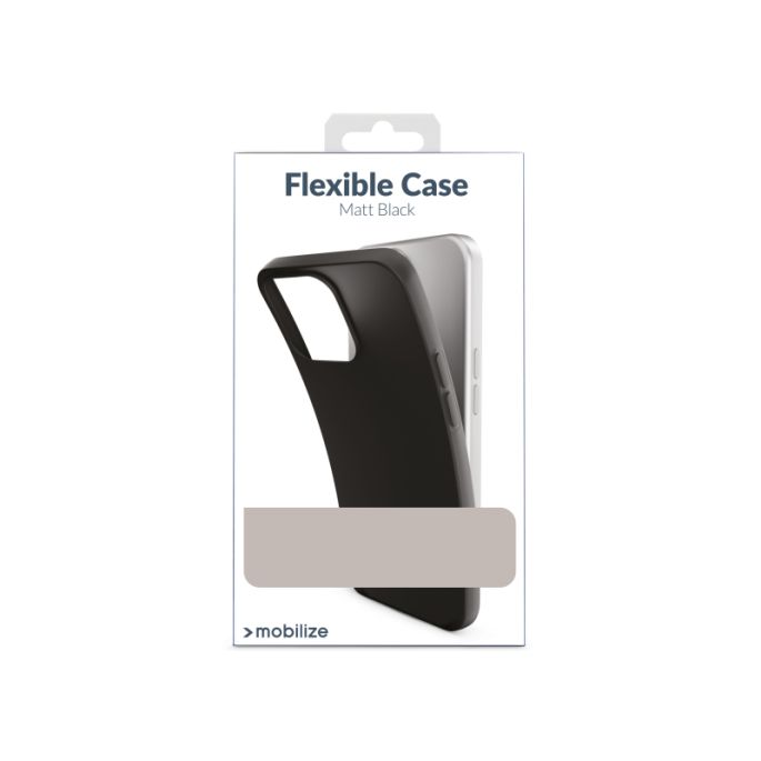 Mobilize Rubber Gelly Case Samsung Galaxy Xcover8 Pro 5G Matt Black