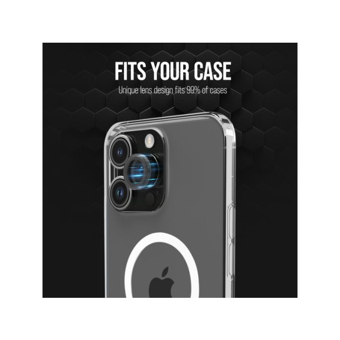 Striker Single Lens Glass Camera Protector - Transparent - Apple iPhone 18 Pro
