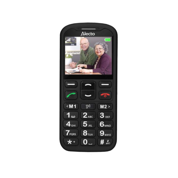 F10 Fysic Big Button GSM 4G Black