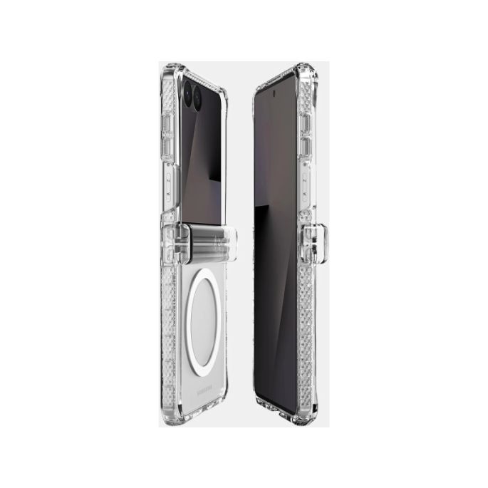 ITSKINS Level 2 HybridMagClear_R with Hinge for Samsung Galaxy Z Flip8 5G Transparent
