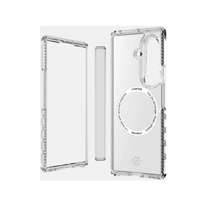 ITSKINS Level 2 HybridMagClear_R with Hinge for Samsung Galaxy Z Fold8 Ultra 5G Transparent