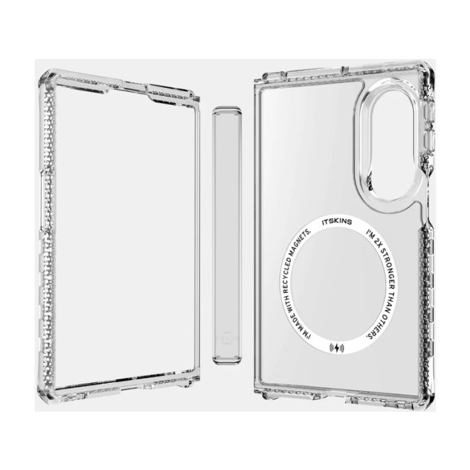 ITSKINS Level 2 HybridMagClear_R with Hinge for Samsung Galaxy Z Fold8 5G Transparent