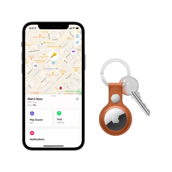 MFEA4ZM/A Apple Airtag (2nd Gen) White (4-pack)