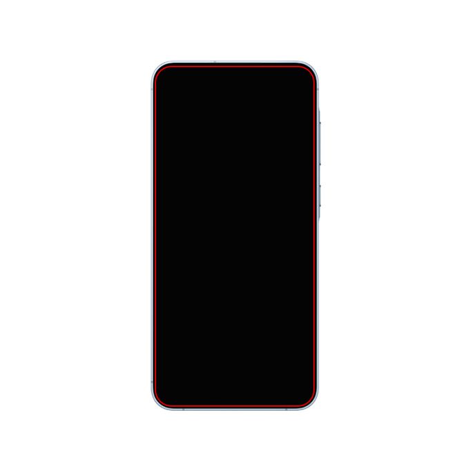 Mobilize Glass Screen Protector - Black Frame - Samsung Galaxy S26 FE 5G