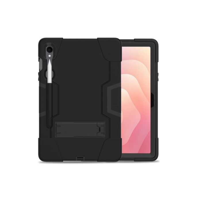 Xccess Survivor All-round Case Samsung Galaxy Tab S12+ Black (Screenless)