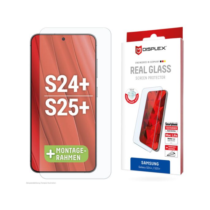 DISPLEX Real Glass Samsung Galaxy S24+/S25+