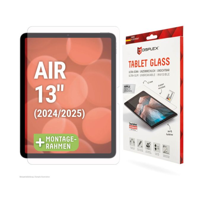 DISPLEX Real Glass Apple iPad Air 13 (2024)
