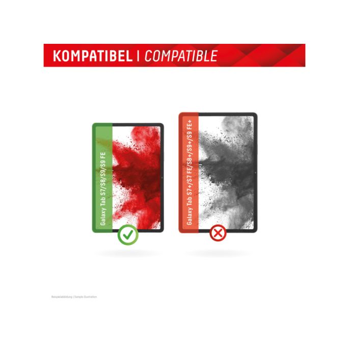DISPLEX Real Glass Samsung Galaxy Tab S8/S9/S9 FE