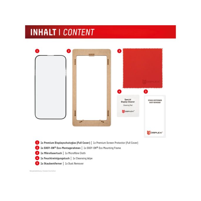 DISPLEX Premium Glass 3D Xiaomi 15 Pro/15 Ultra