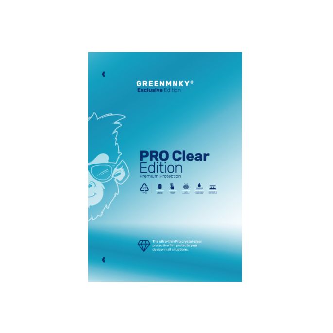 Green Mnky PRO HD Clear Edition for Smartphone 7inch (per 25 stuks)